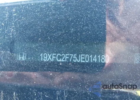 2018 Honda Civic Ex z USA, uszkodzony, nr VIN 19XFC2F75JE014180